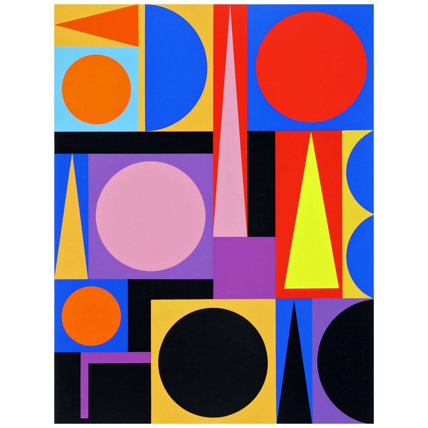  Auguste Herbin. La vitalit?. 1959