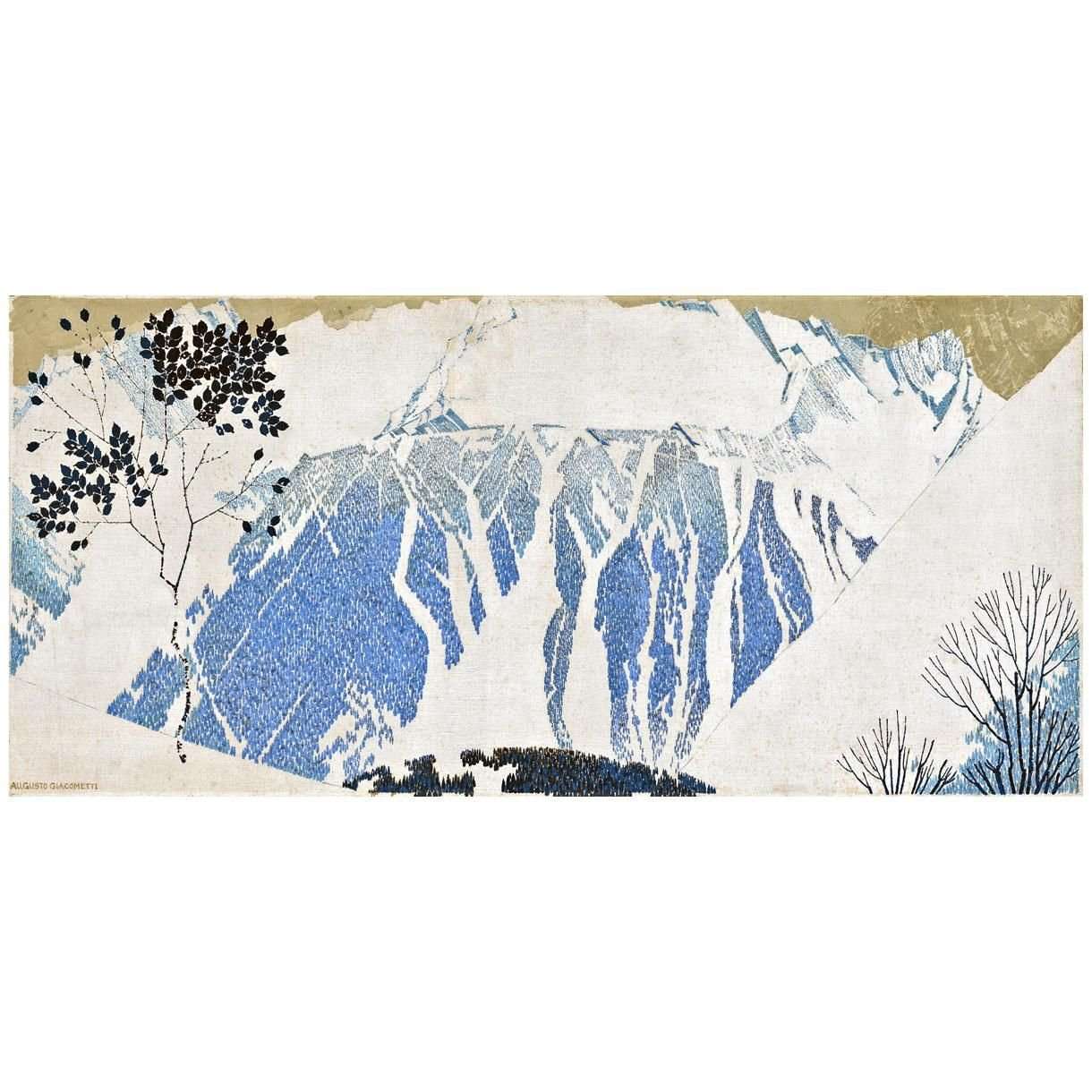  Augusto Giacometti. Mountains. 1904. Kunstmuseum Basel