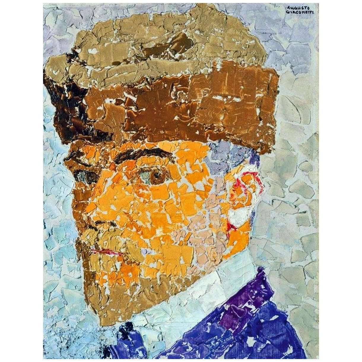  Augusto Giacometti. Self-Portrait. 1910. Bundner Kunstmuseum Chur