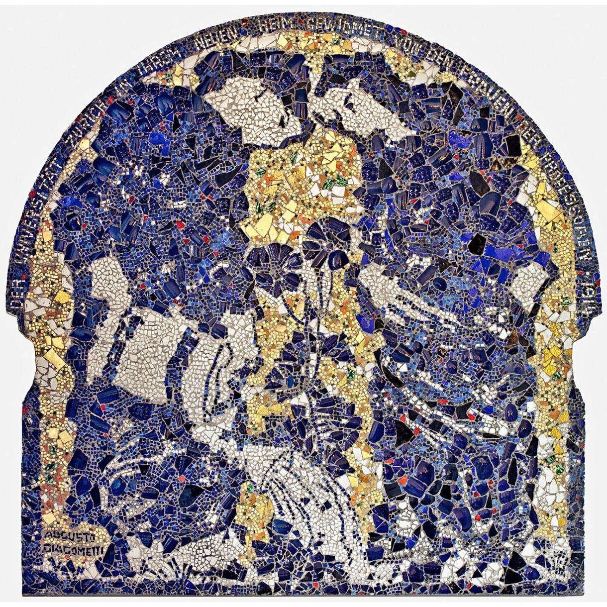  Augusto Giacometti. Becoming. 1914. Mosaic in the University of Zurich