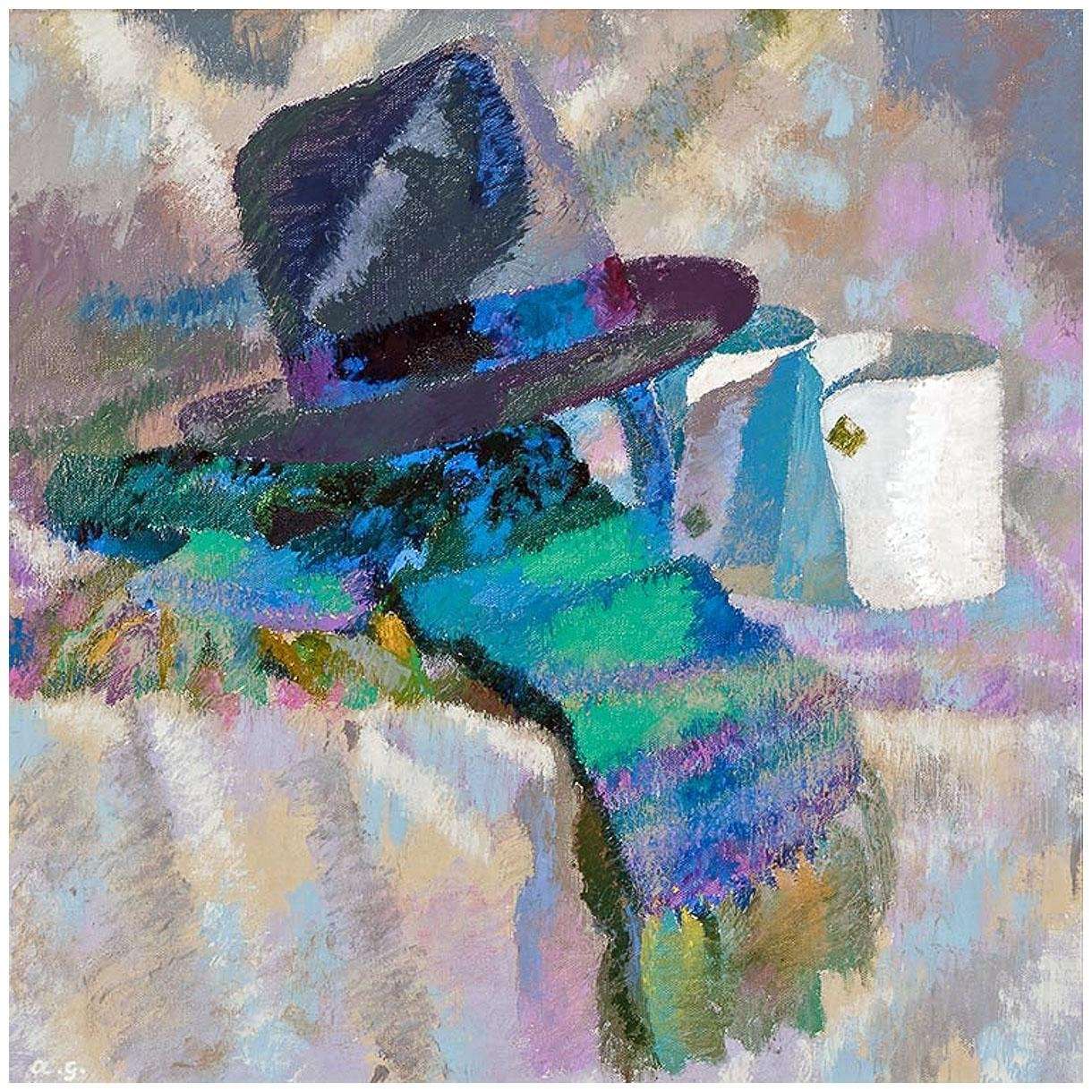  Augusto Giacometti. Still-Life with a Blue Hat. 1939. Dallas Museum of Art