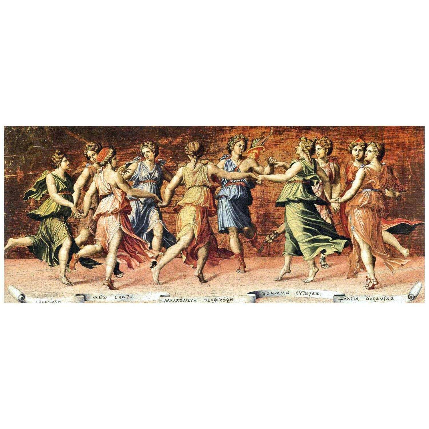  Baldassare Peruzzi. Apollo e le Muse. 1514-1523. Palazzo Pitti Firenze