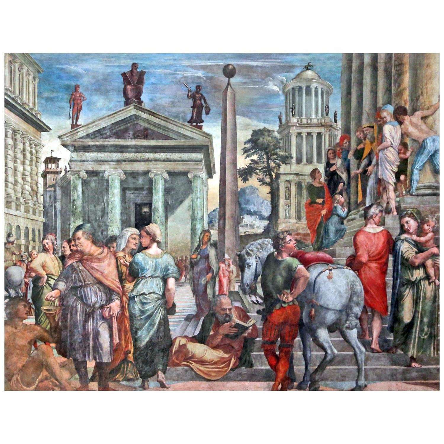  Baldassare Peruzzi. Presentazione di Maria al tempio. 1516. Santa Maria della Pace, Roma