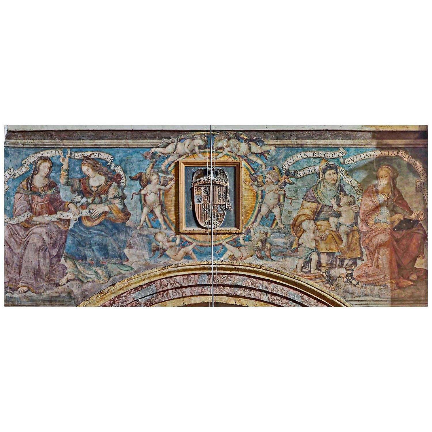  Baldassare Peruzzi. Le sibille. 1516-1524. San Pietro in Montorio, Roma