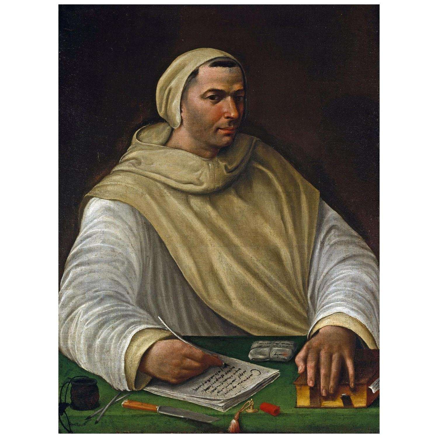  Baldassare Peruzzi. Monaco Olivetano. 1530. Metropolitan Museum New York