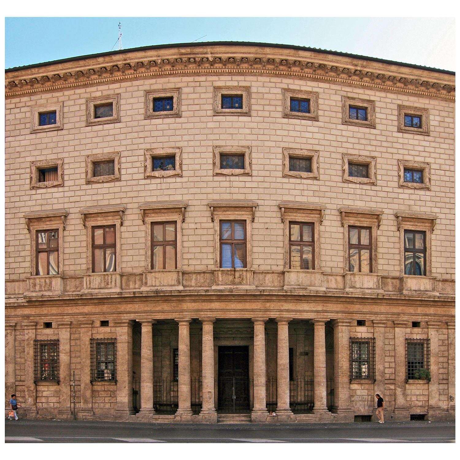  Baldassare Peruzzi. Palazzo Massimo alle Colonne. 1532-1536. Roma
