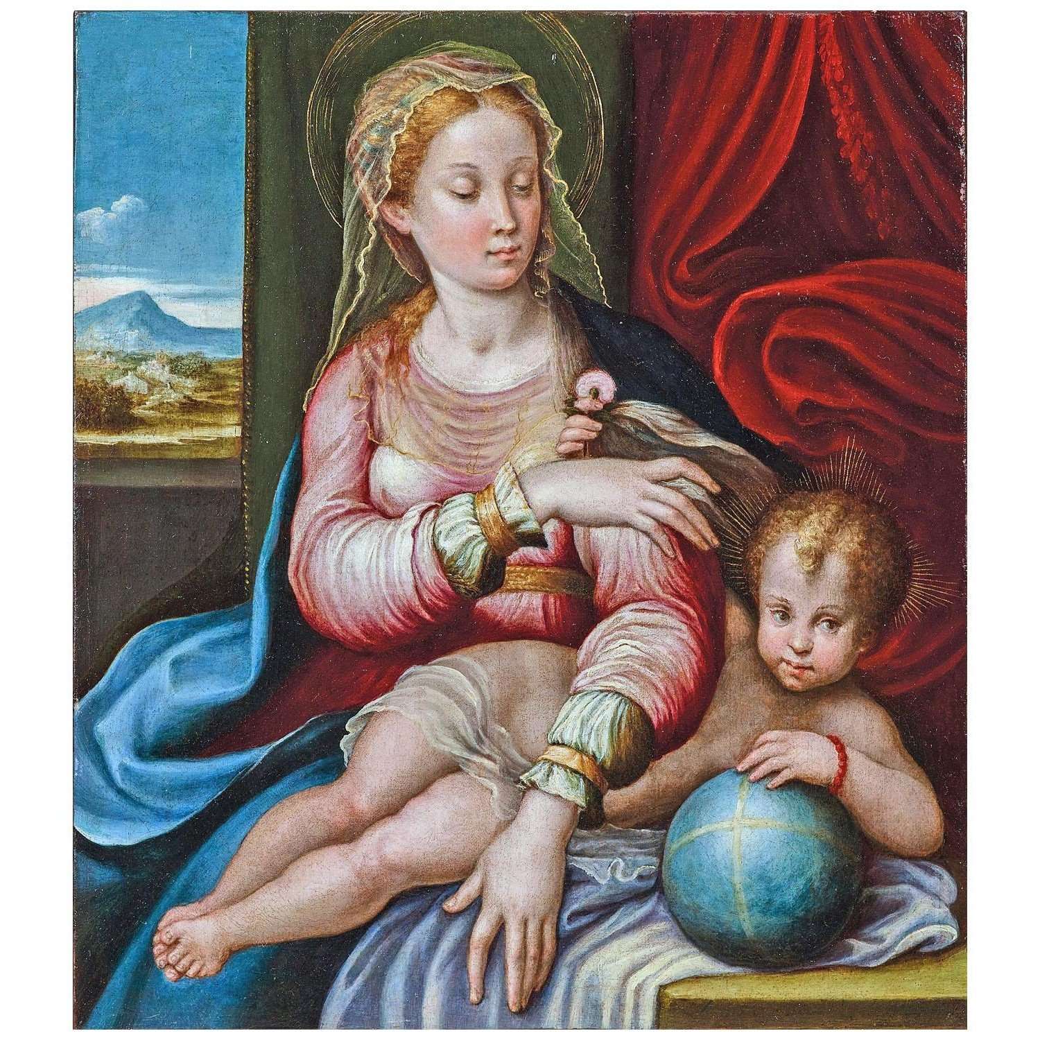  Barbara Longhi. Madonna col Bambino. 1585. Pinacoteca comunale Ravenna