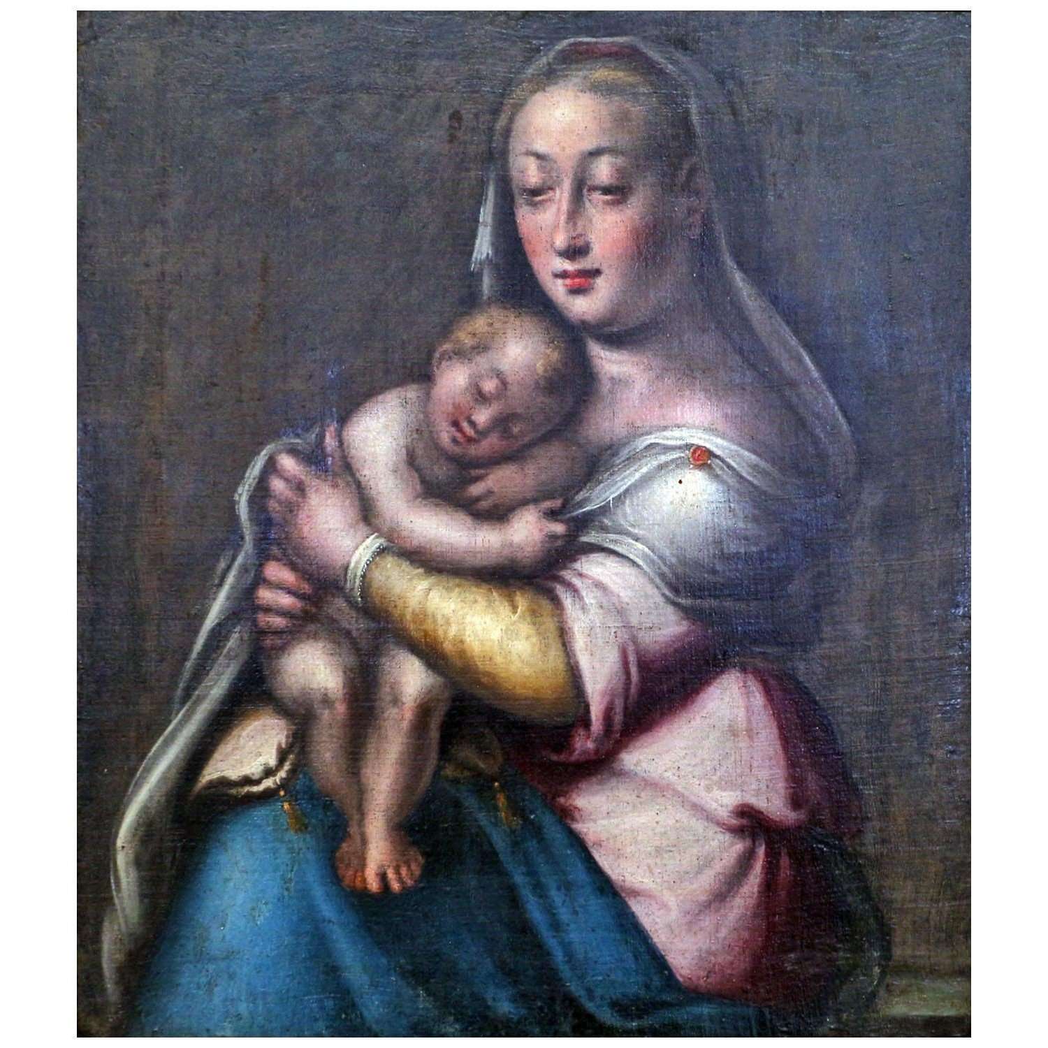  Barbara Longhi. Madonna col Bambino dormiente. 1585. Pinacoteca comunale Ravenna
