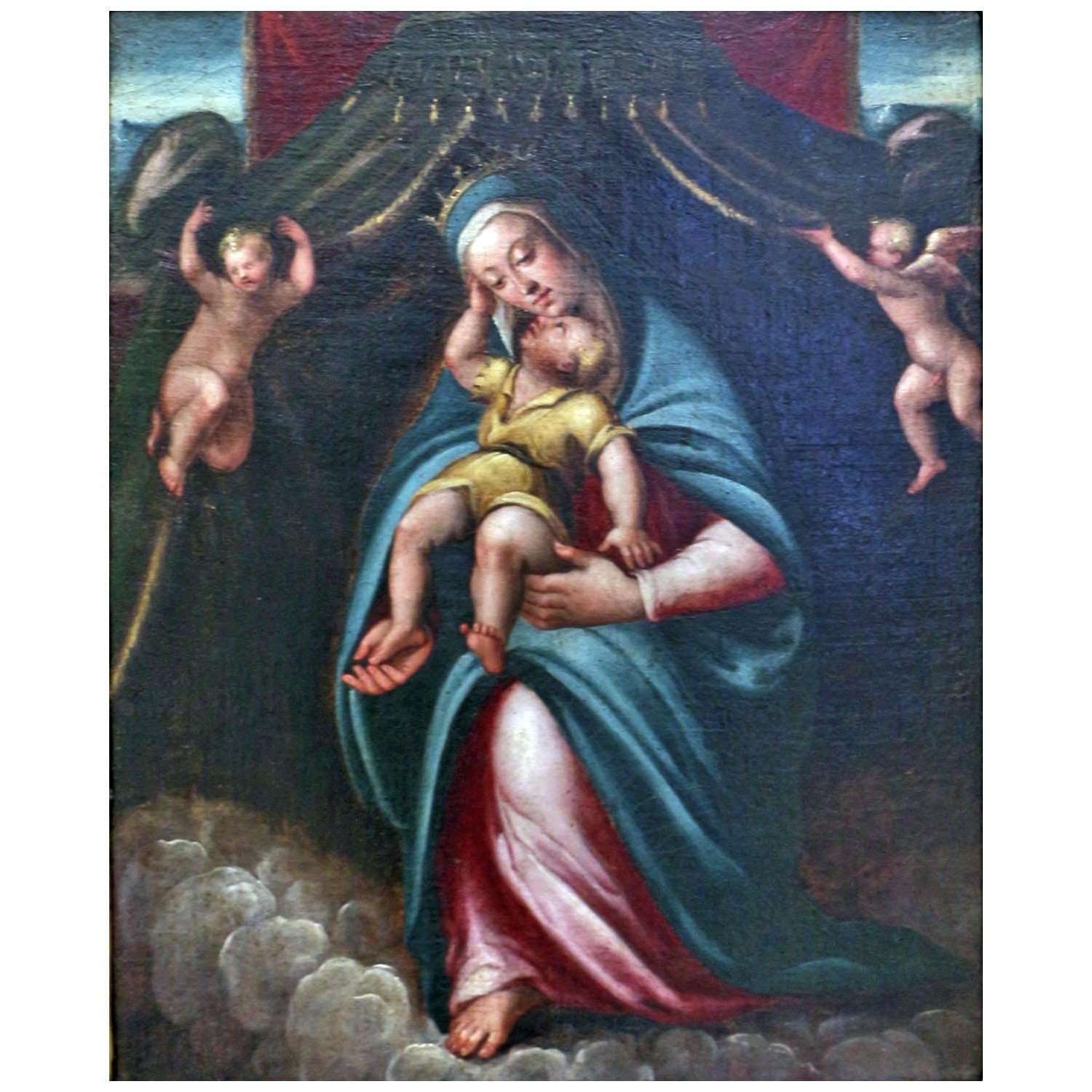  Barbara Longhi. Madonna col Bambino e due angeli. 1590. Pinacoteca comunale Ravenna