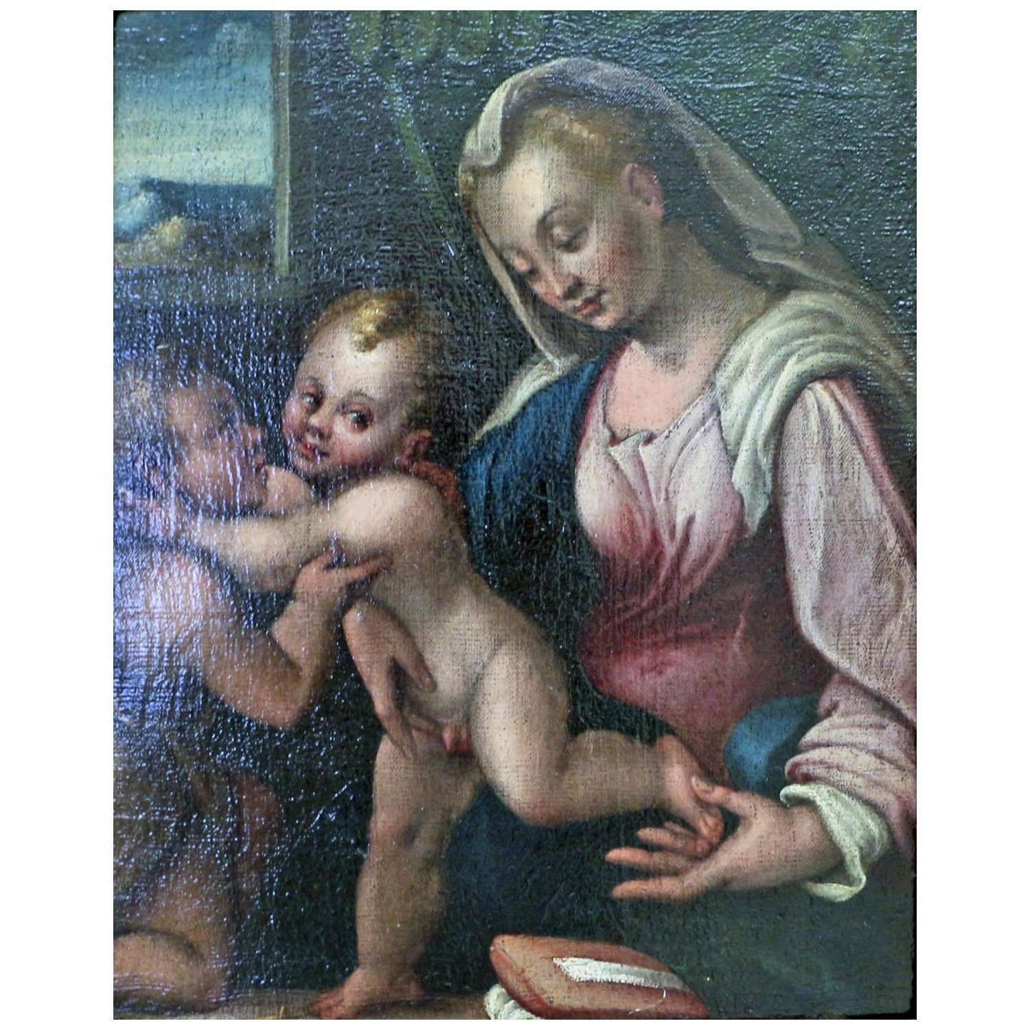  Barbara Longhi. Madonna col Bambino e San Giovannino. 1590. Pinacoteca Ravenna