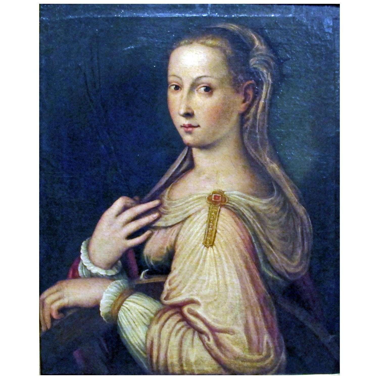  Barbara Longhi. Santa Caterina dAlessandria. 1590. Muzeul National Bucuresti