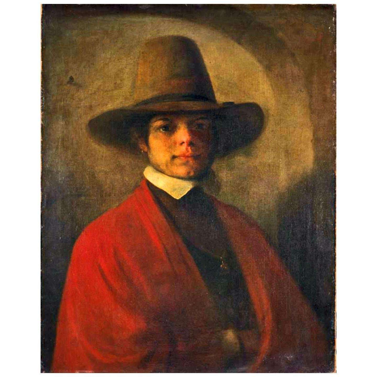  Barent Fabritius. Zelfportret met grote hoed. 1650. Stadel Museum Frankfurt