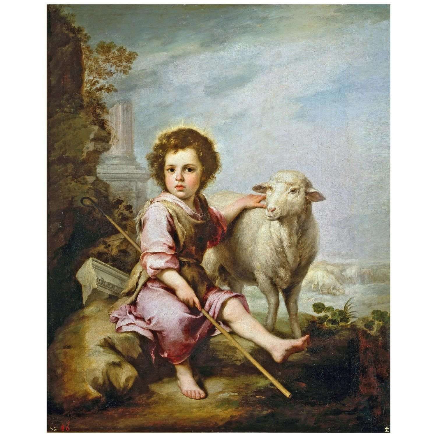   Bartolome Esteban Murillo. El Buen Pastor. 1660. Museo del Prado