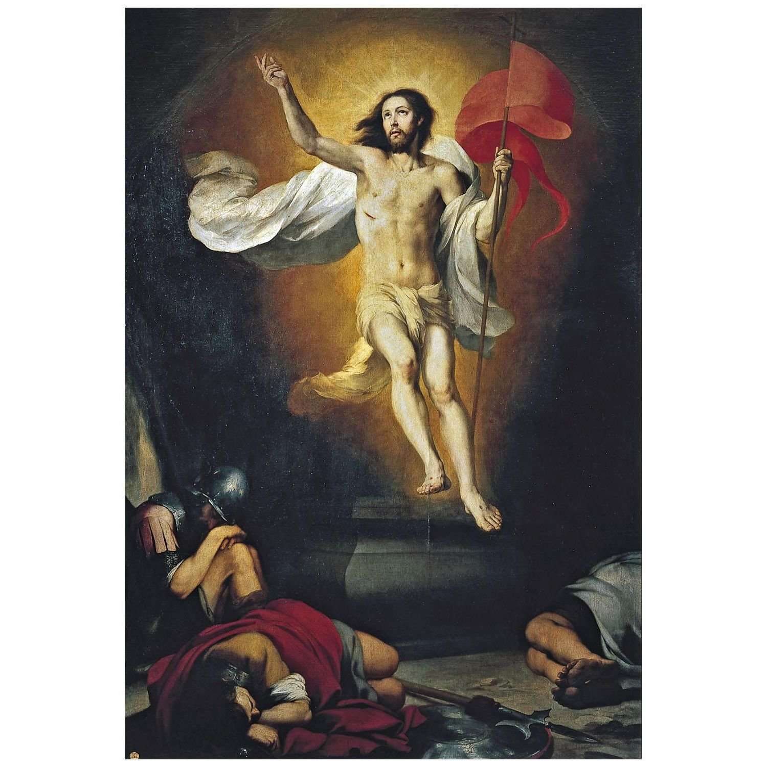   Bartolome Esteban Murillo. Resurrecci?n del Se?or. 1660. Academia San Fernando Madrid