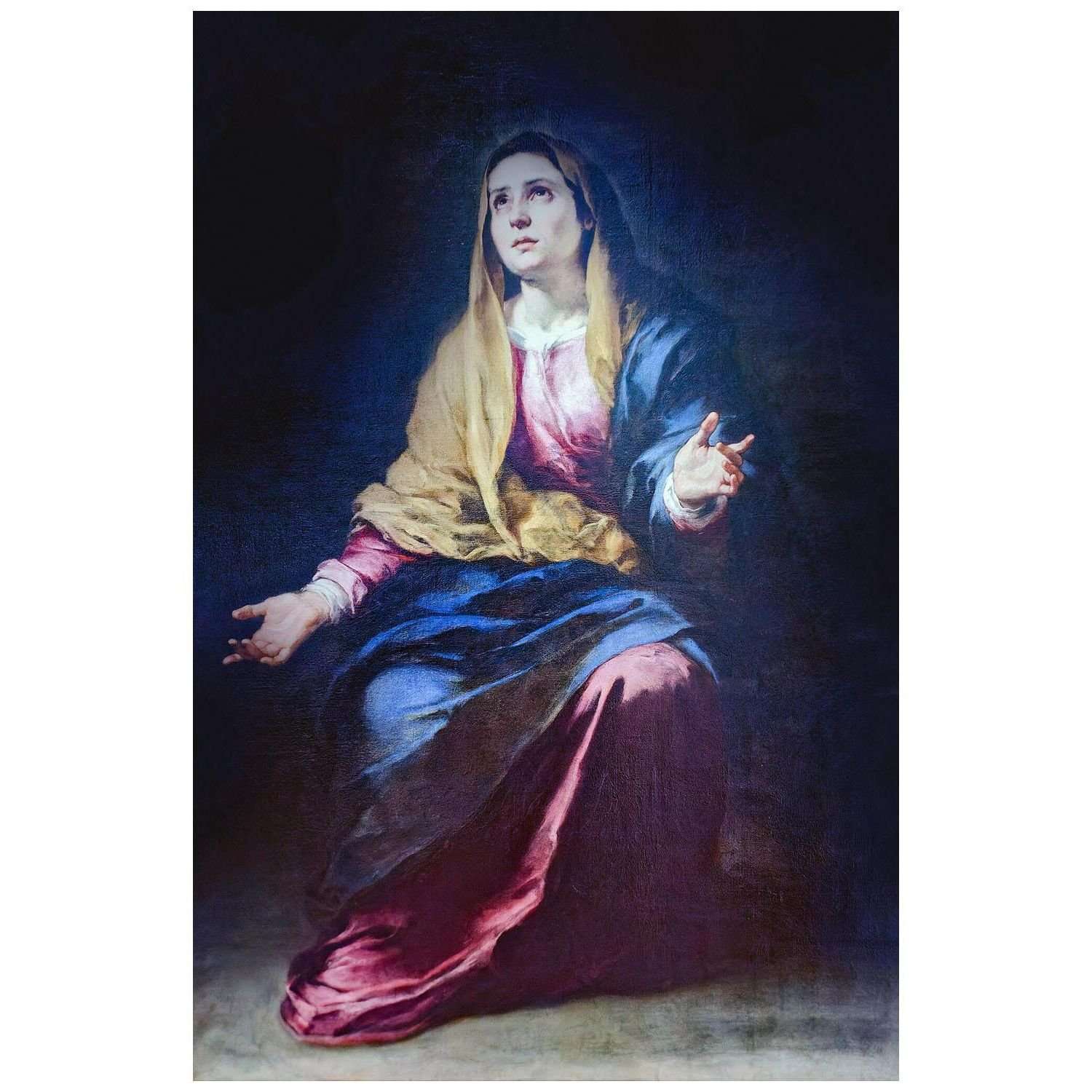   Bartolome Esteban Murillo. Dolorosa. 1665. Museo de Bellas Artes Sevilla