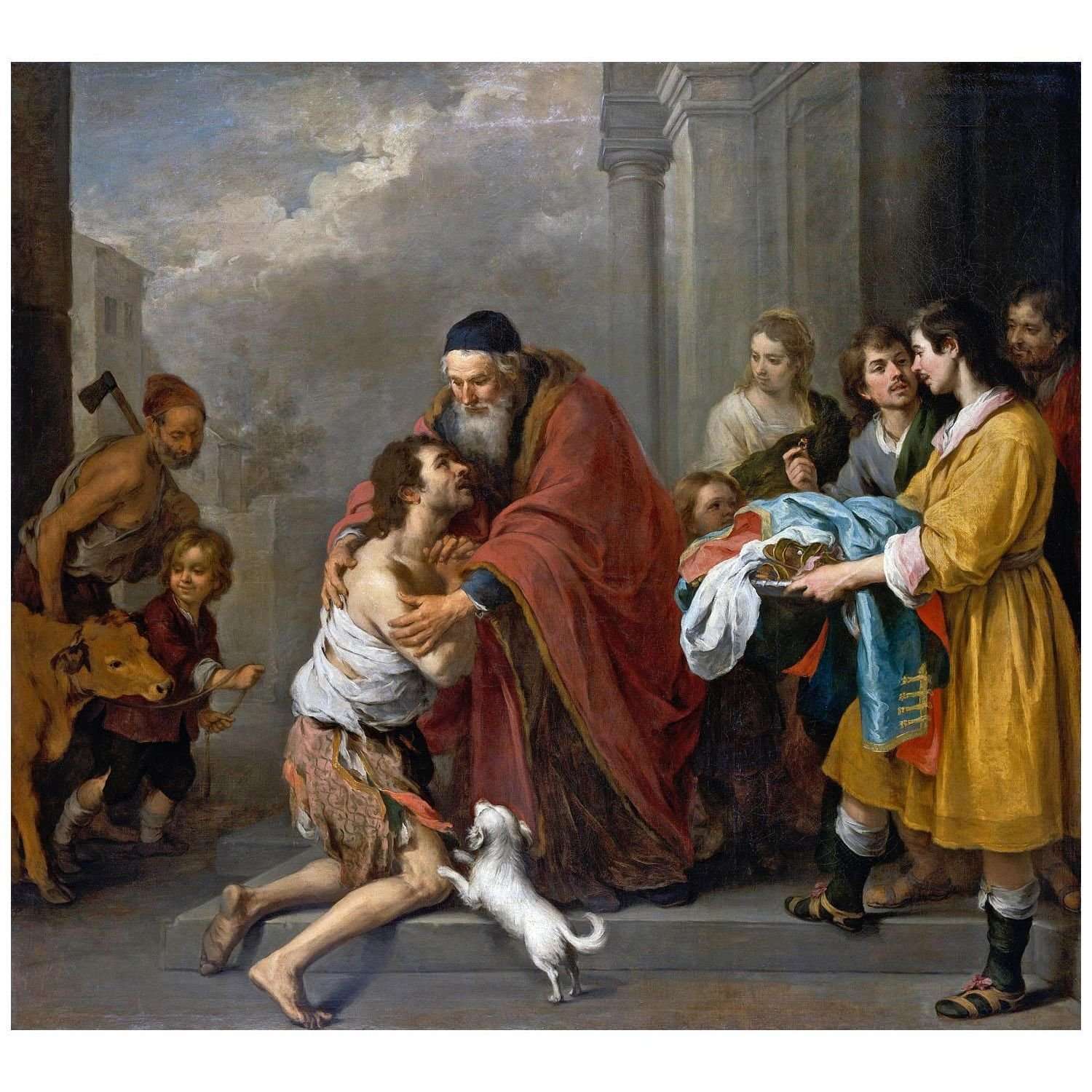   Bartolome Esteban Murillo. El regreso del hijo pr?digo. 1667. NGA Washington