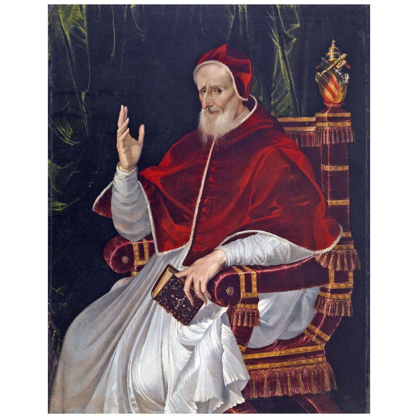  Bartolomeo Passarotti. Ritratto di papa Pio V. 1566. Walters Art Gallery Baltimore
