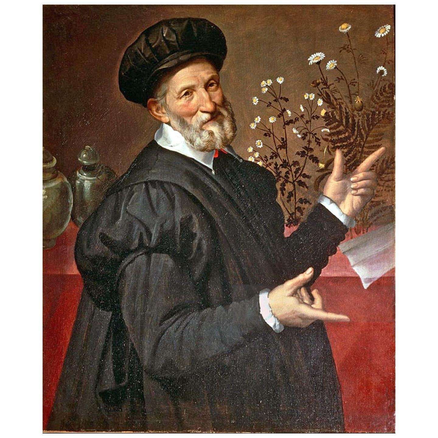  Bartolomeo Passarotti. Ritratto di botanico. 1570. Galleria Spada, Roma