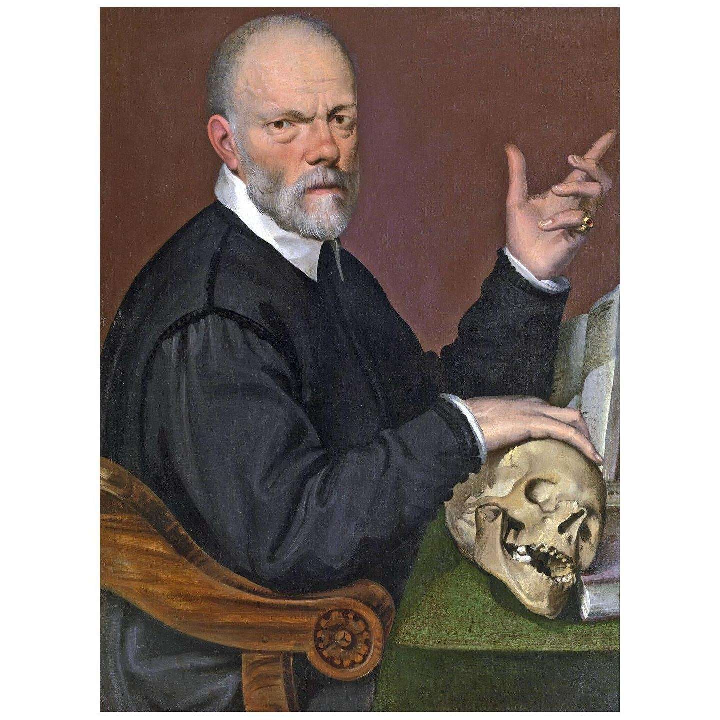  Bartolomeo Passarotti. Ritratto del medico Carlo Fontana. 1570. MSK Gent