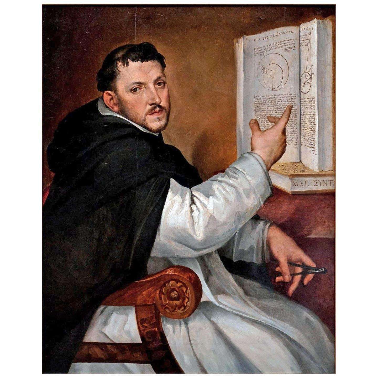  Bartolomeo Passarotti. Ritratto di Ignazio Danti. 1576. Mus?e des beaux-arts de Brest