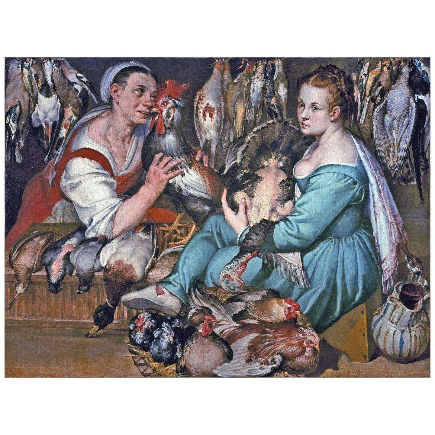  Bartolomeo Passarotti. Le pollarole. 1580. Villa Il Tasso, Firenze