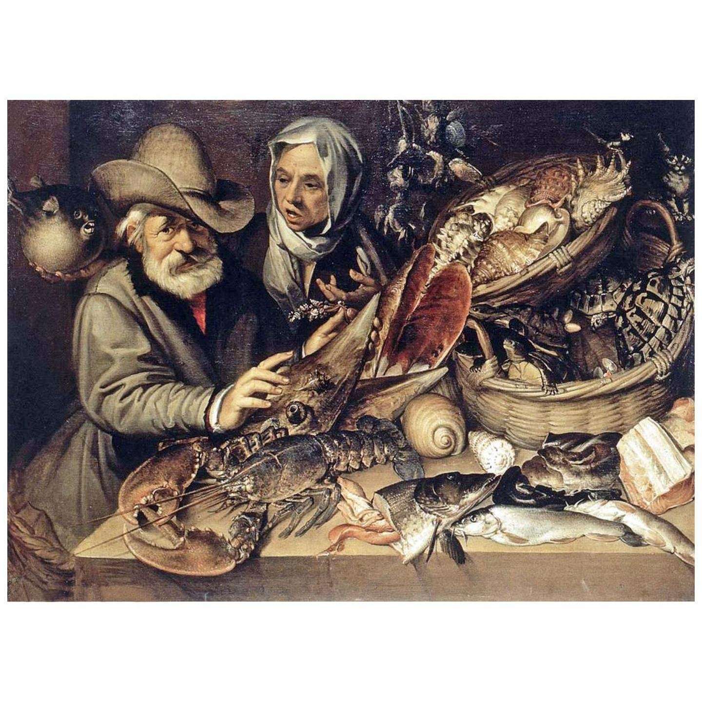  Bartolomeo Passarotti. Negozio di pescheria. 1880. Palazzo Barberini Roma