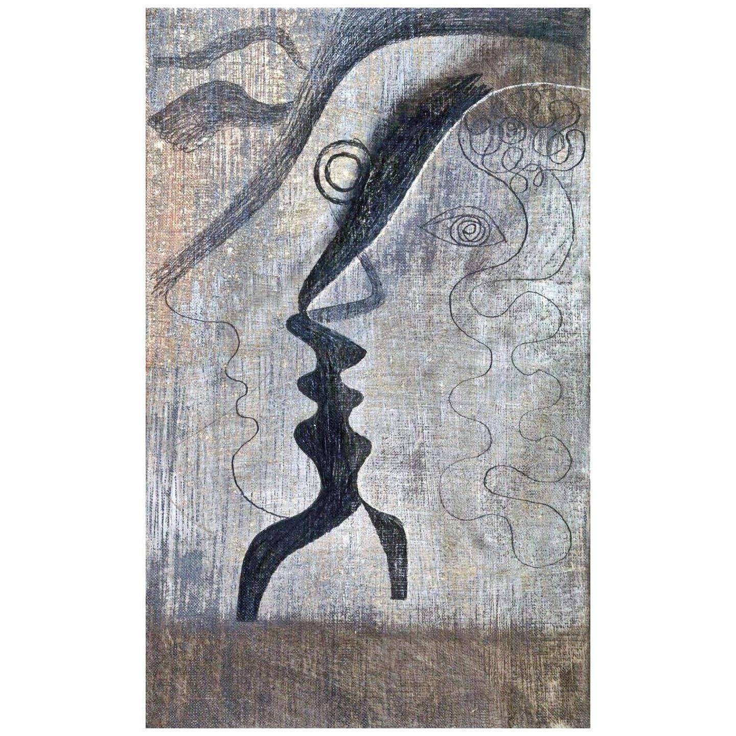  Ben Nicholson. Self-portrait with Barbara Hepworth. 1933. NPG London