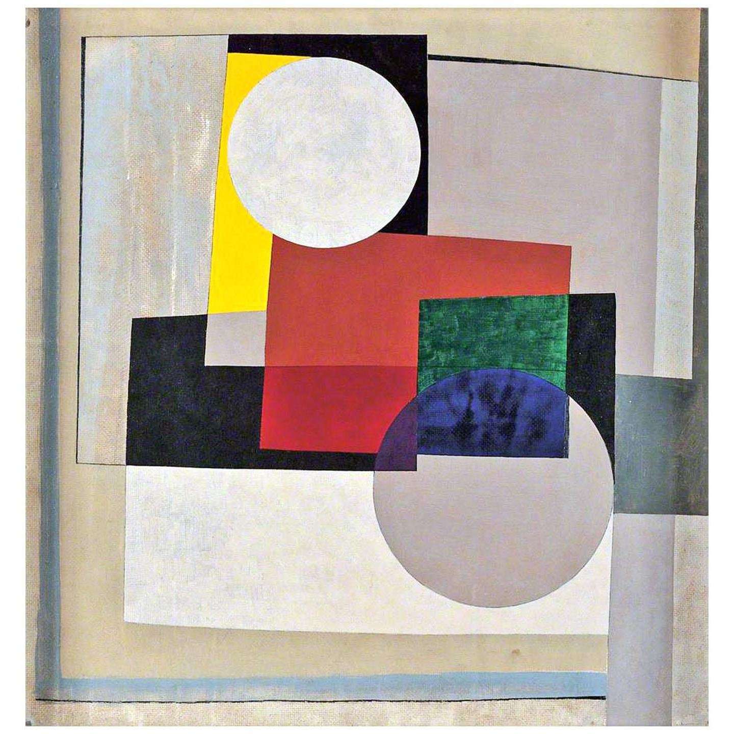  Ben Nicholson. Two Circles. 1945. The Pear Art Center