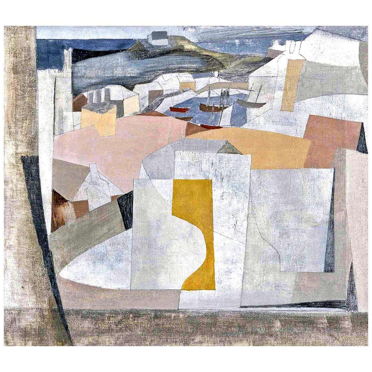  Ben Nicholson. St. Ives Harbor. 1949. Yale Center for British Art