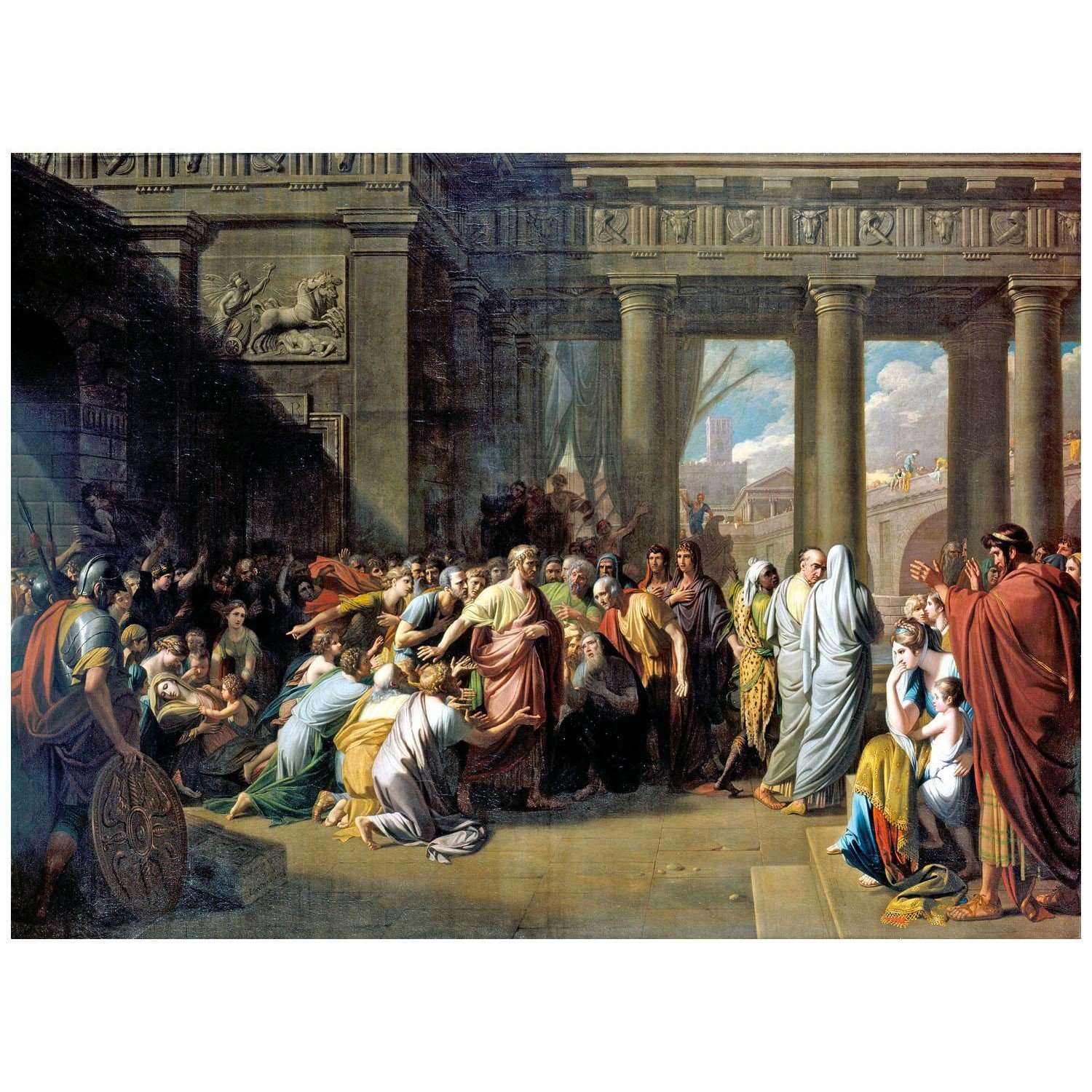  Benjamin West. The Departure of Regulus. 1769. Royal collection London