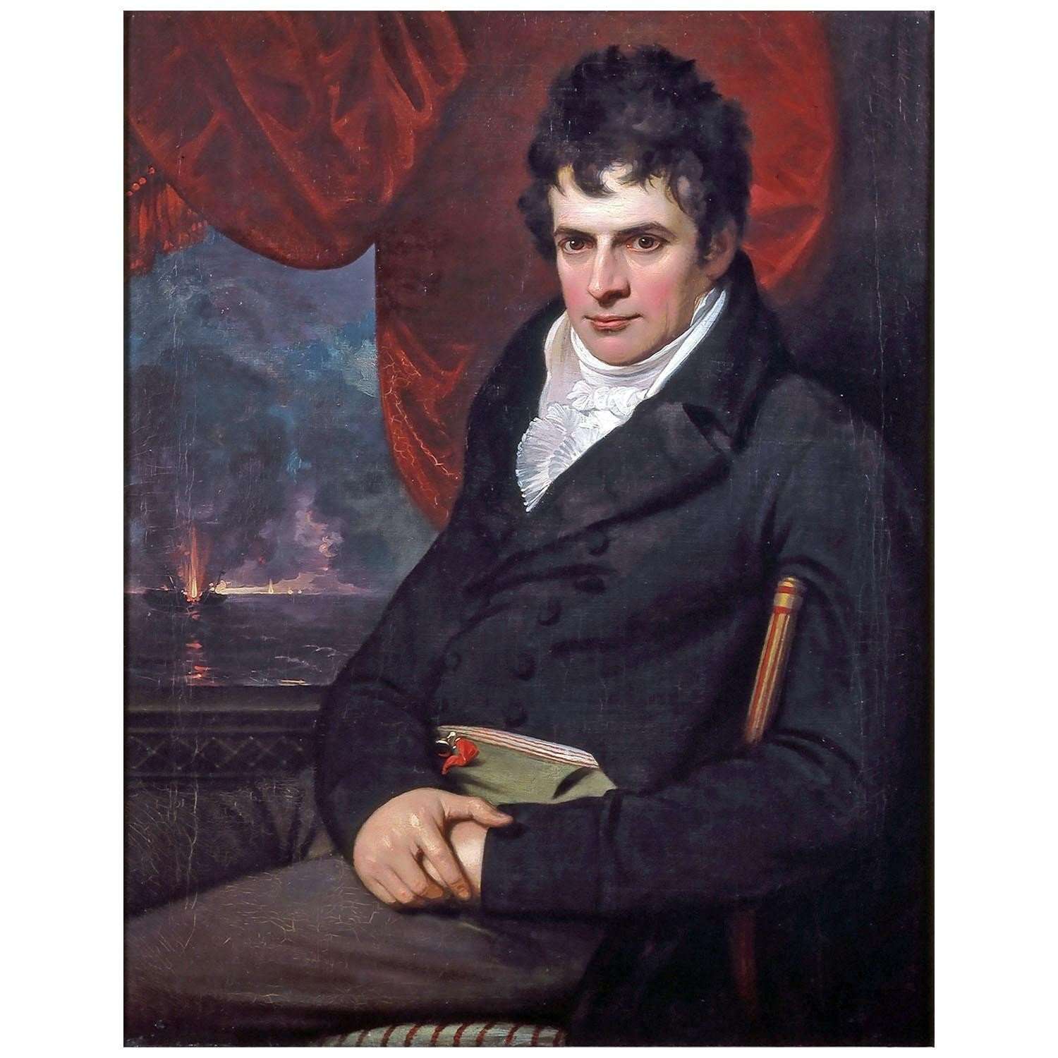  Benjamin West. Robert Fulton. 1806. Fenimore Art Museum, Cooperstown