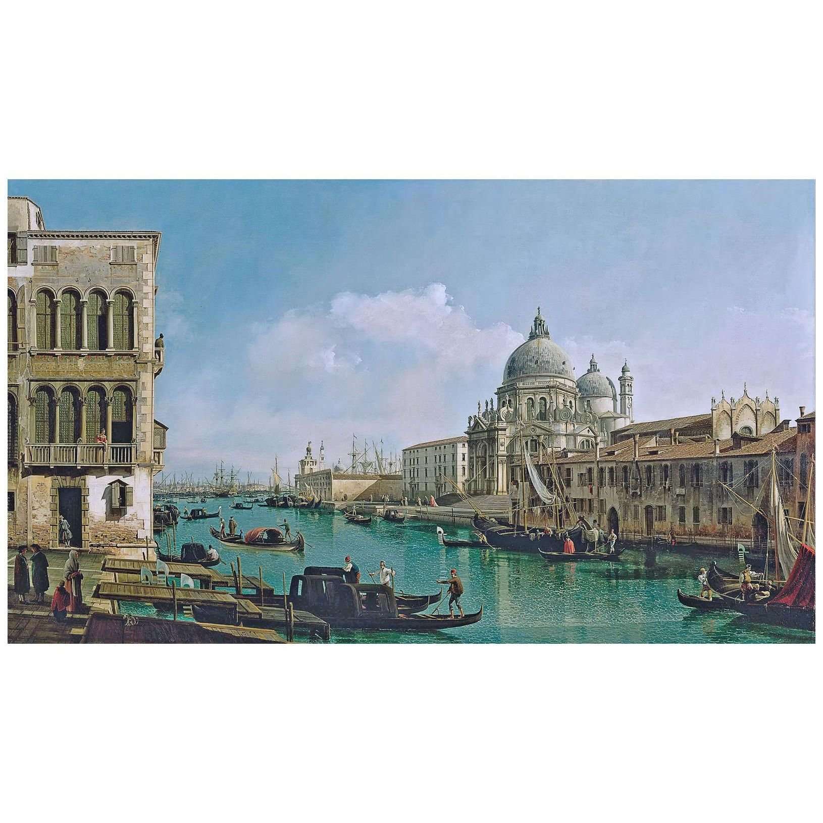  Bernardo Bellotto. Veduta di Canal Grande. 1743. Getty Center LA