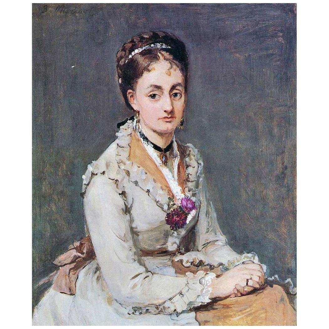  Berthe Morisot. Edma Pontillon (Morisot). 1872-1875. Courtauld Gallery, London