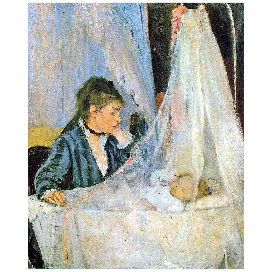  Berthe Morisot. Le Berceau. 1872. Musee dOrsay
