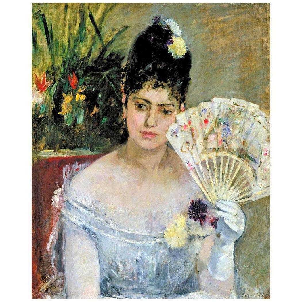  Berthe Morisot. Au Bal. 1875. Musee Marmottan Monet, Paris
