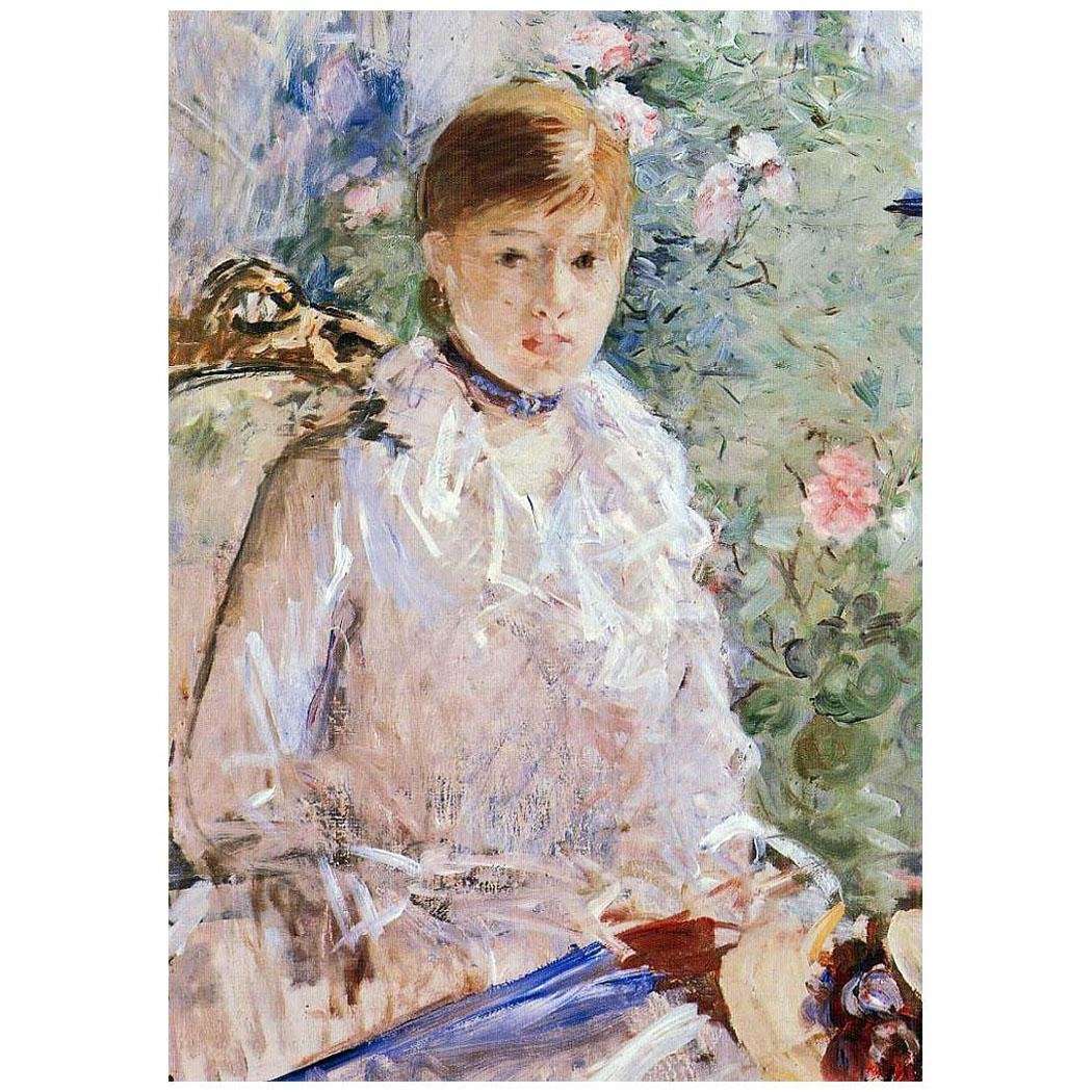  Berthe Morisot. Portrait d'une jeune femme. 1878. Musee Fabre, Montpellier