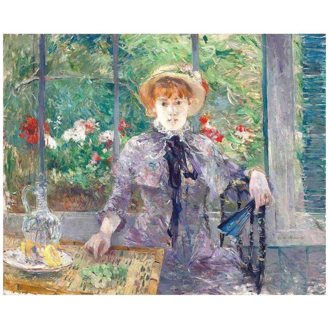  Berthe Morisot. Apr?s le d?jeuner. 1881