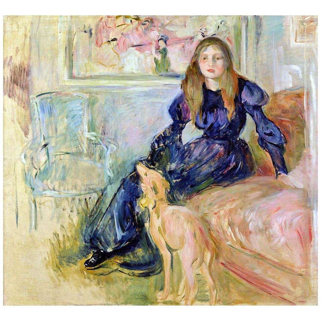  Berthe Morisot. Julie Manet. 1893. Musee Marmottan Monet, Paris