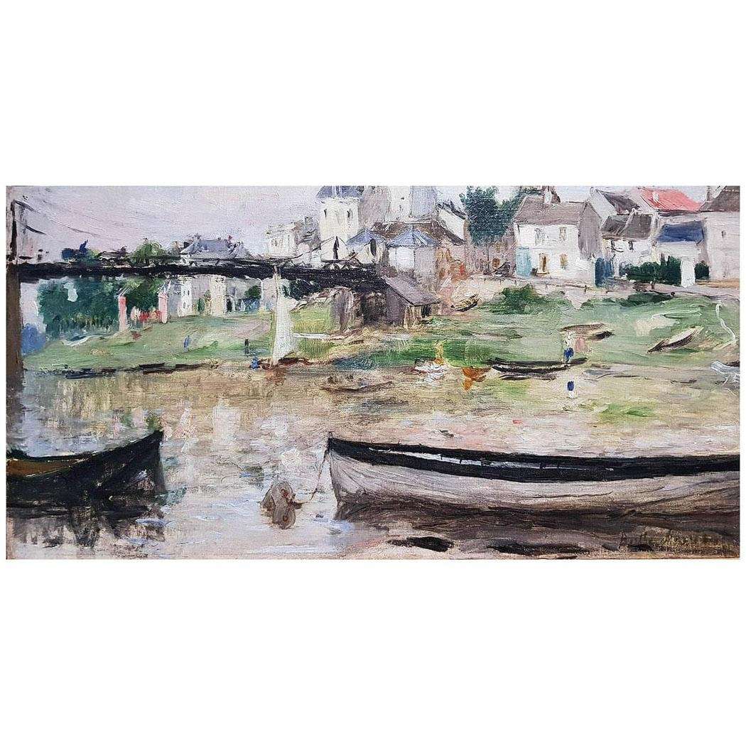  Berthe Morisot. Bateaux sur la Seine. Wallraf-Richartz Museum, Cologne