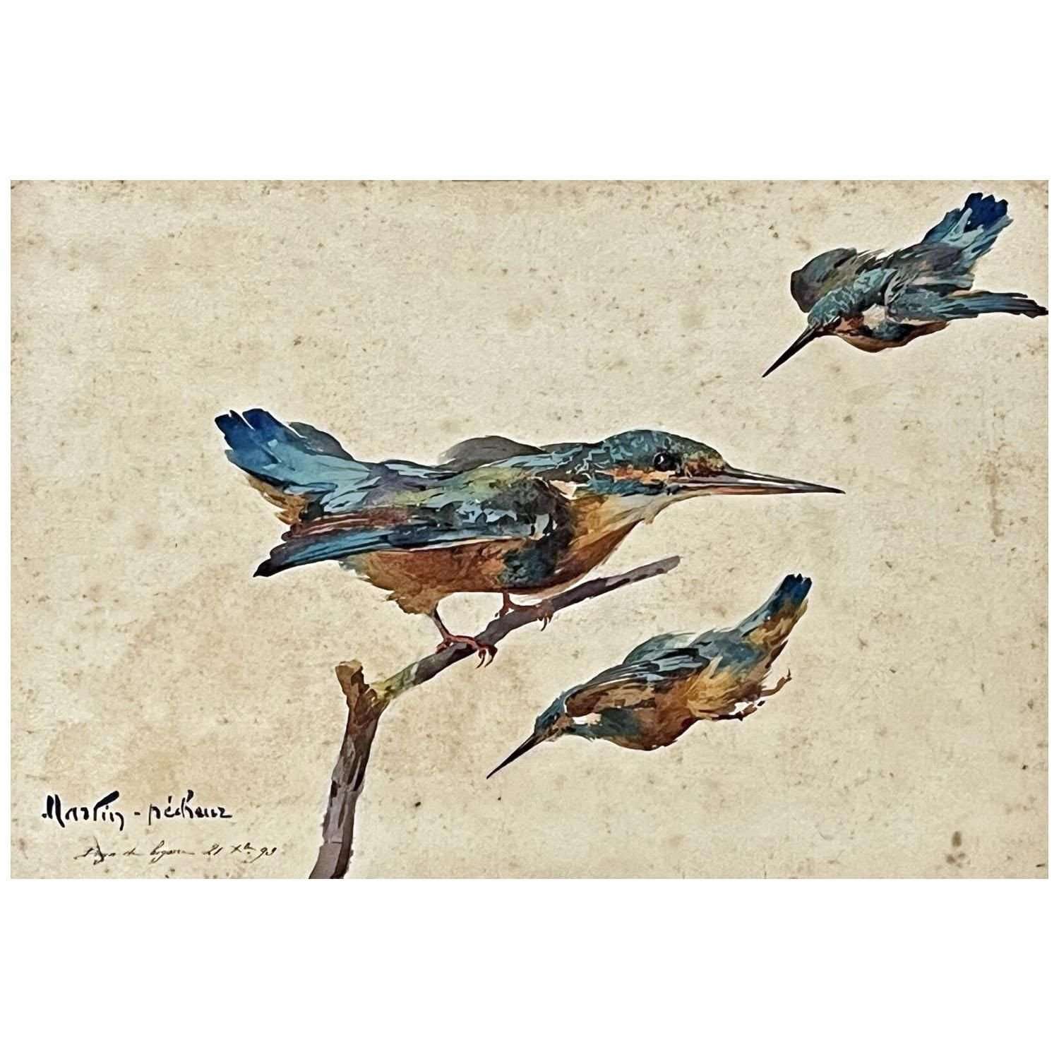  Blanche Odin. Martin-pecheur. Private collection