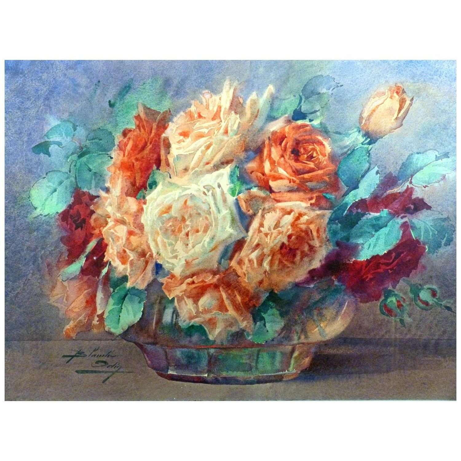  Blanche Odin. Les roses. Private collection