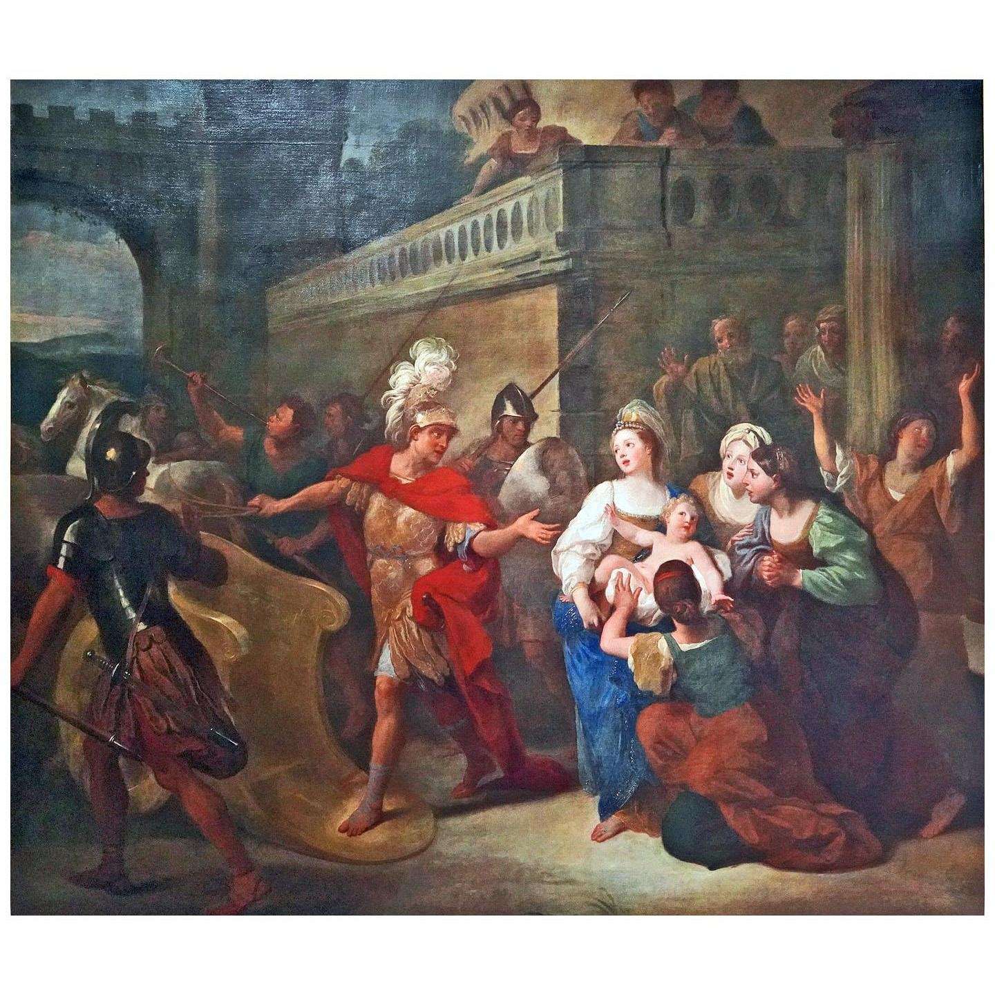  Bon Boullogne. Adieux Hector et Andromaque. 1690. Musee Saint-Loup