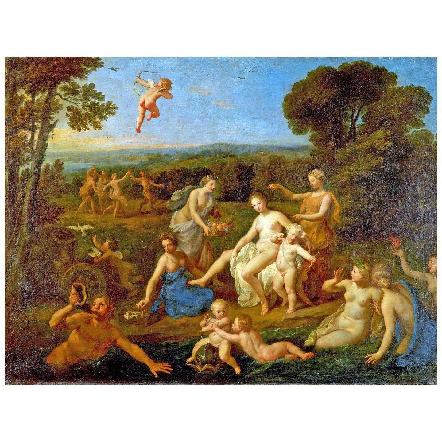  Bon Boullogne. La toilette de V?nus. 1700. Schloss Sanssouci Berlin