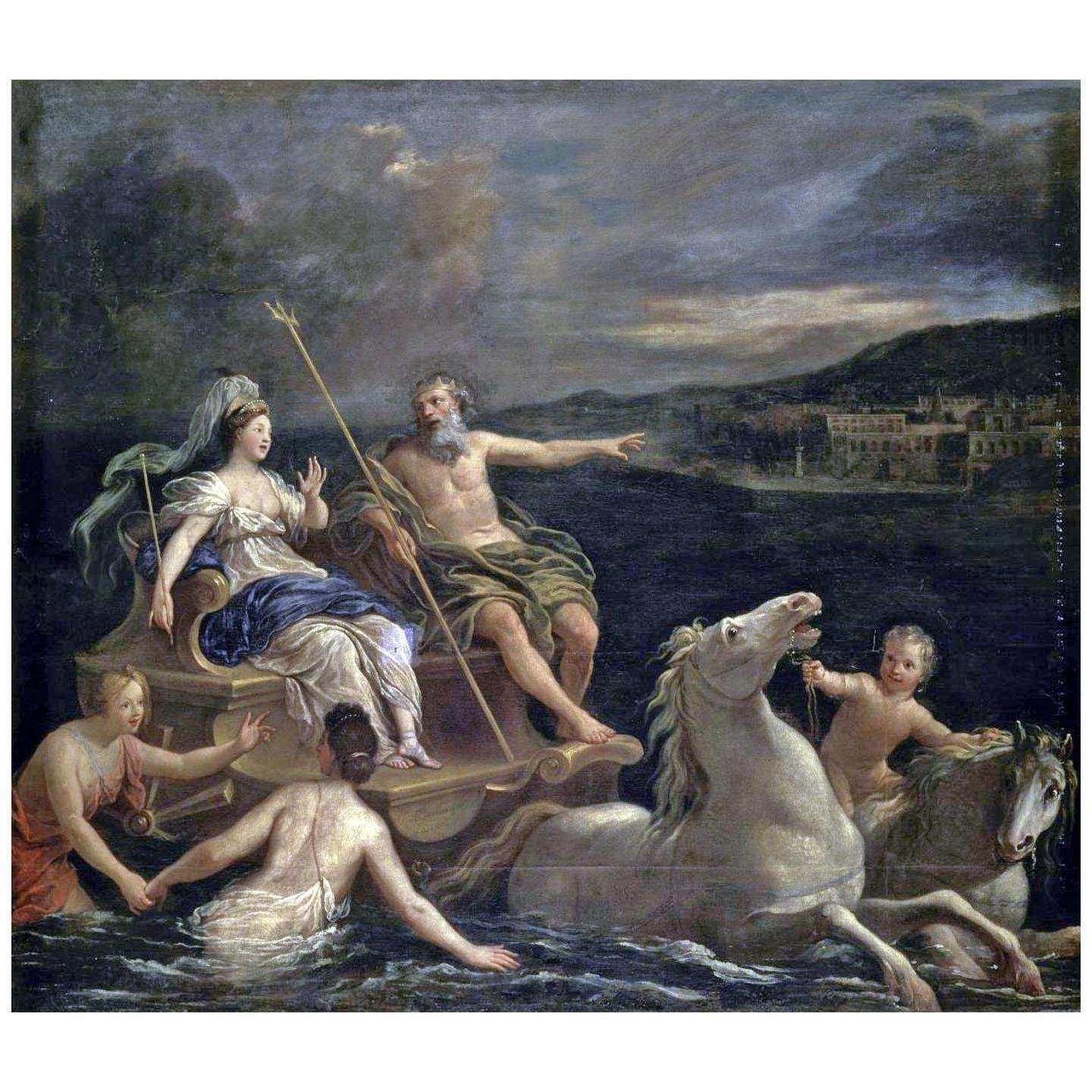  Bon Boullogne. Le Triomphe de Neptune. 1700. MBA de Tours