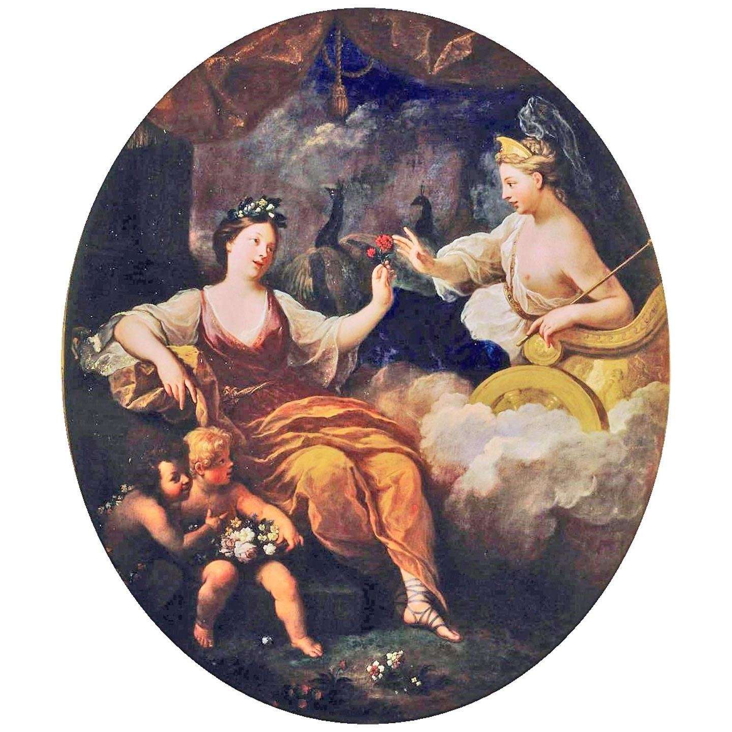  Bon Boullogne. Junon et Flore. 1702. Chateau de Versailles