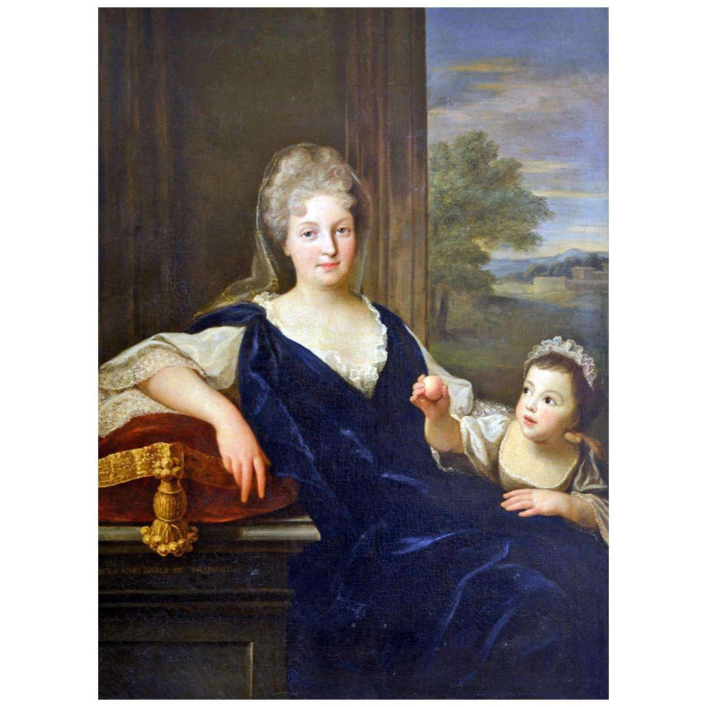  Bon Boullogne. Marie Christine de Noailles. 1704. Mus?e Basque Bayonne