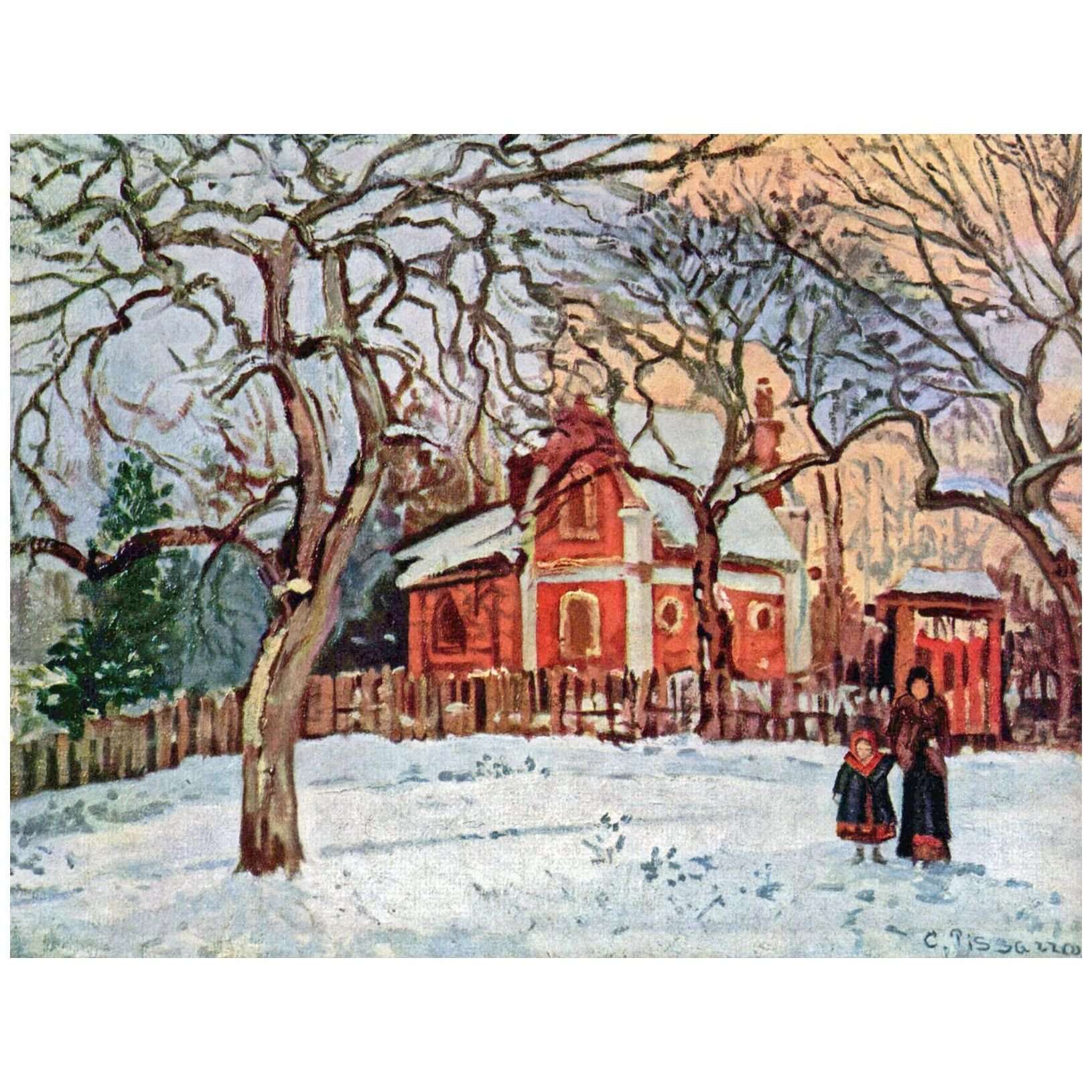  Camille Pissarro. Ch?taigniers ? Louveciennes. 1879. Musee dOrsay Paris