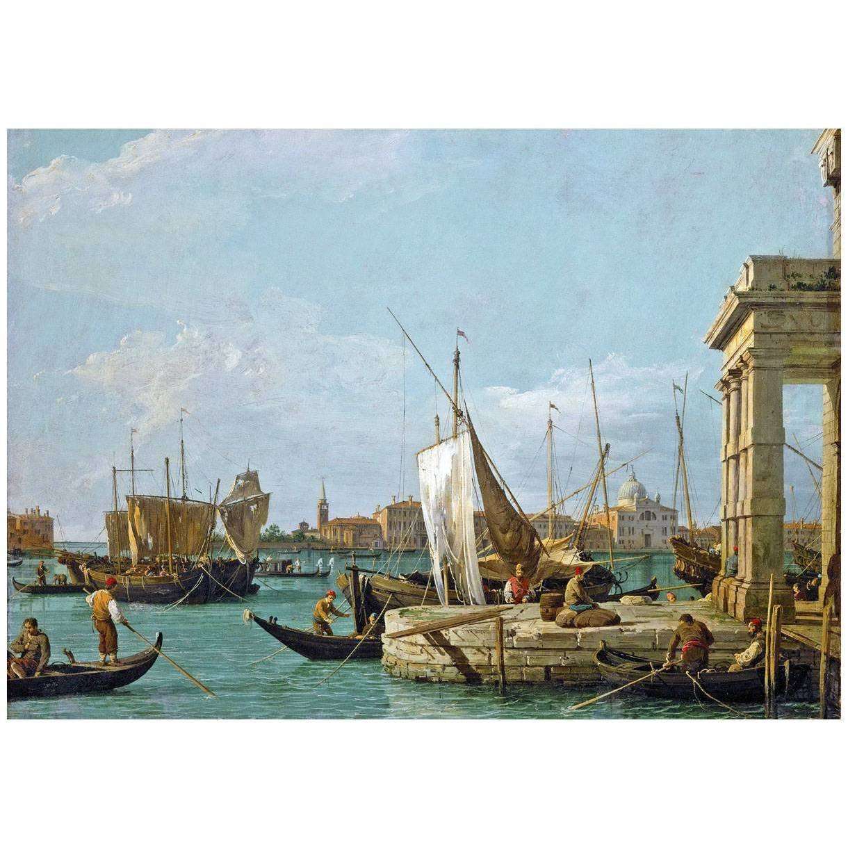  Canaletto. Dogana. 1724-1725. Kunsthistorisches Museum Wien
