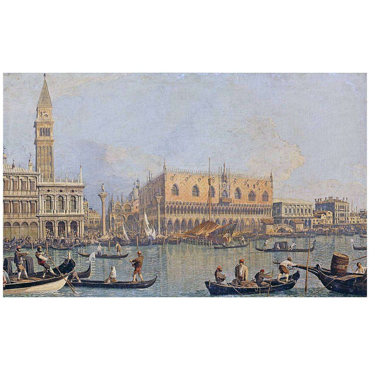  Canaletto. Veduta del Palazzo Ducale. 1726-1728. Uffizi Firenze