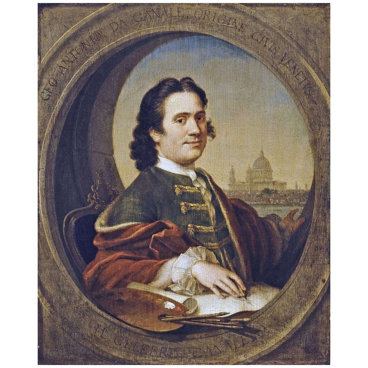  Canaletto. Self-Portrait. 1730-1740. Anlessey Abby Cambridge